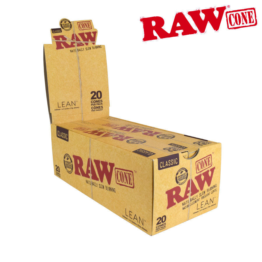 RAW PRE-ROLLED CONES LEAN - 12