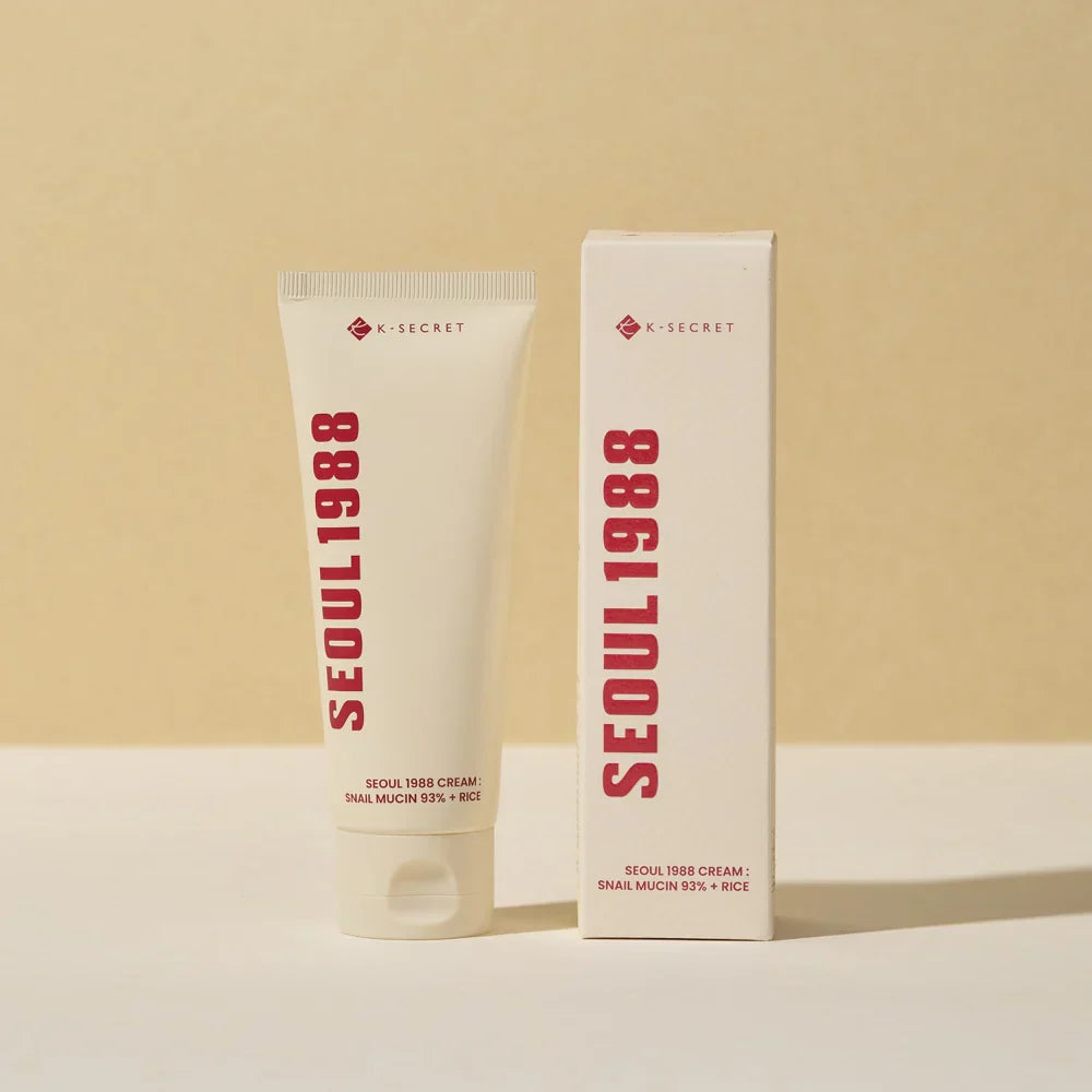 K-SECRET SEOUL1988 Eye Cream : Snail Mucin 93% + Rice