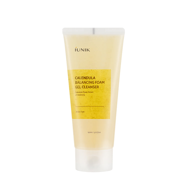 IUNIK Calendula Balancing Foam Gel Cleanser