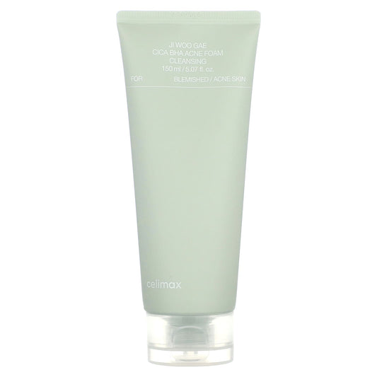 Celimax Ji Woo Gae Cica BHA Acne Foam Cleansing