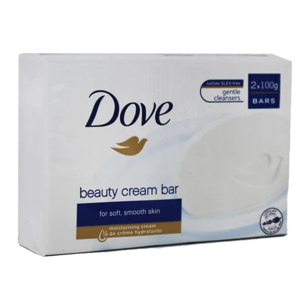 DOVE BAR SOAP 2CT X 90G WHITE ORIGINAL/24