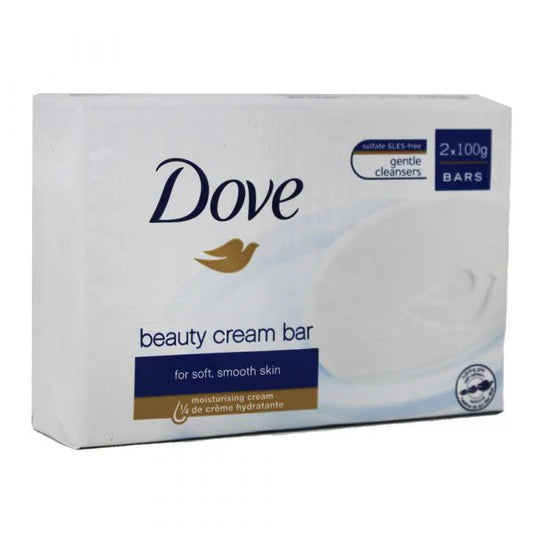 DOVE BAR SOAP 2CT X 90G WHITE ORIGINAL/24