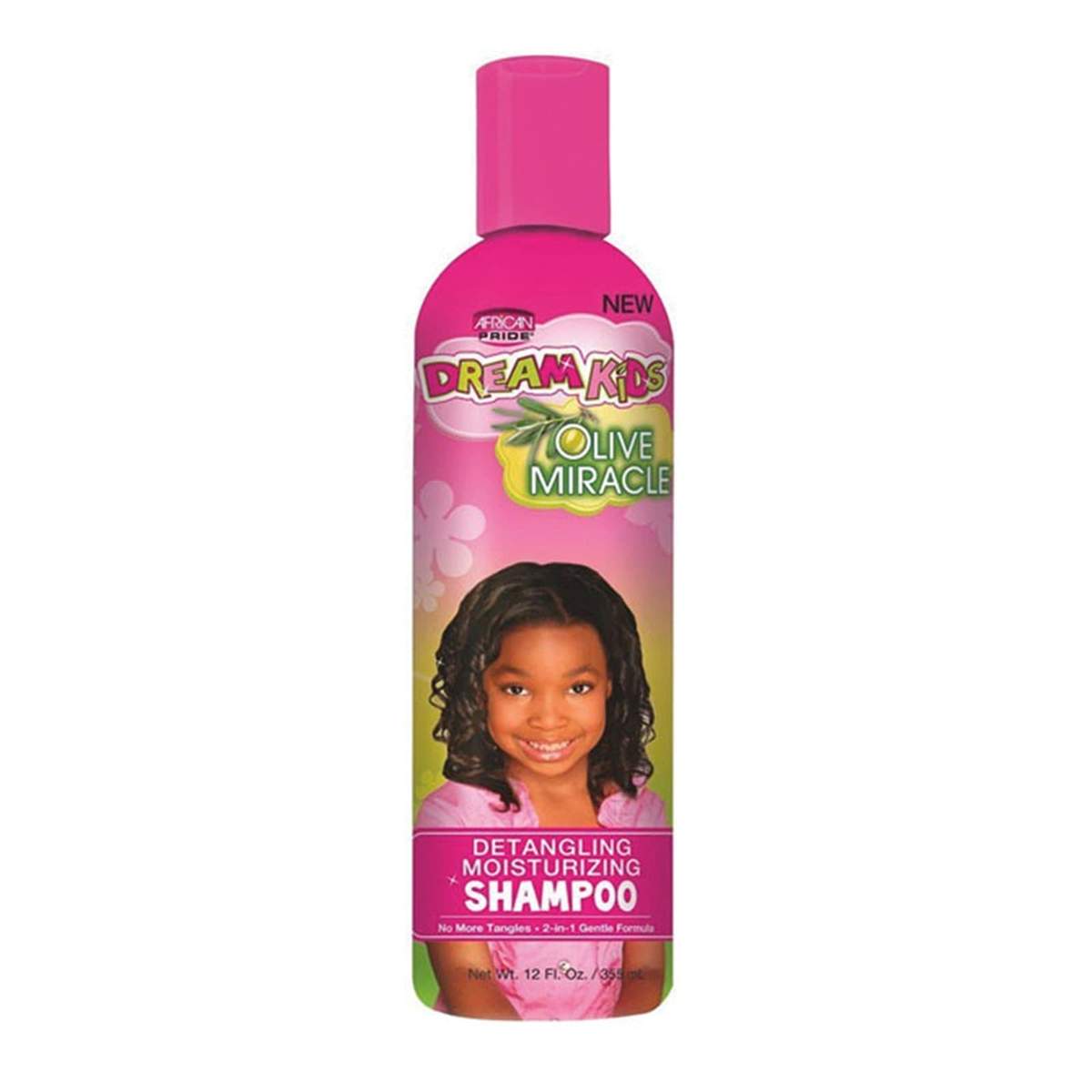 AFRICAN PRIDE Dream Kid Detangling Shampoo (12oz)