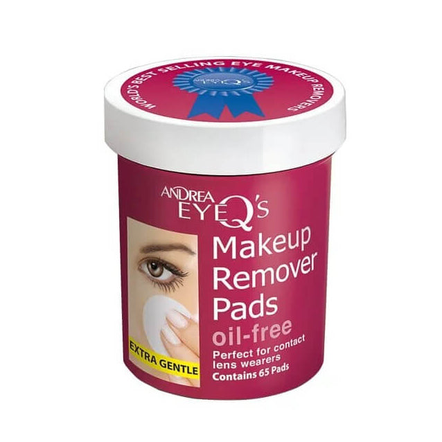 ANDREA EyeQ's Oil Free Makeup Remover Pads (65pads)