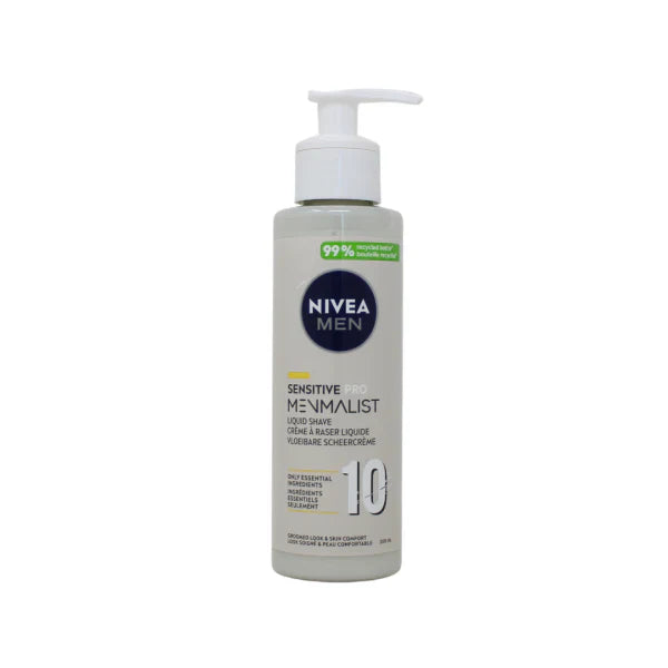 NIVEA MEN SHAVE LIQUID 200ML SENSITIVE PRO(B)/12