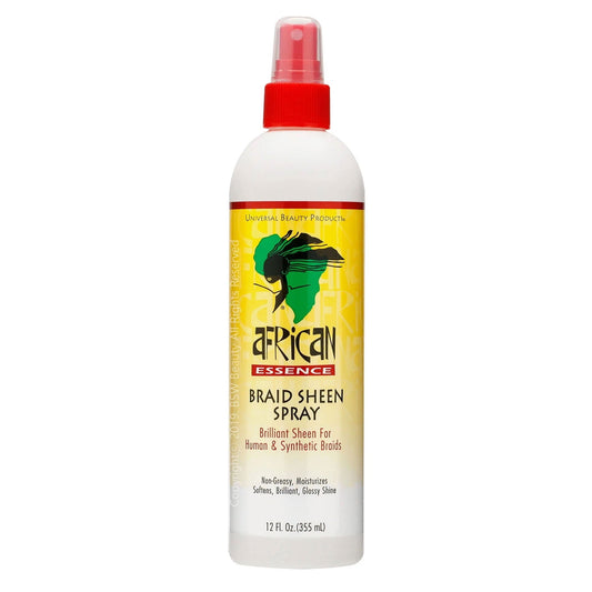 AFRICAN ESSENCE Braid Sheen Spray (12oz)