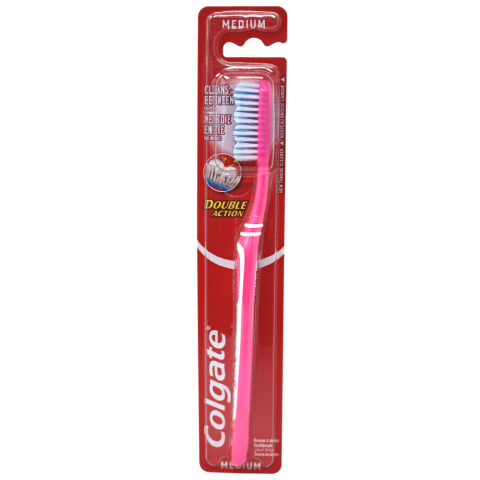 COLGATE T/B MEDIUM DOUBLE ACTION (B)/120