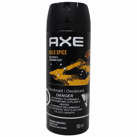 AXE SPRAY 150ML WILD SPICE/ 6X12 S