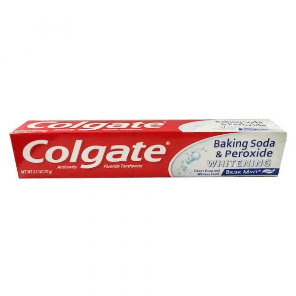 COLGATE T/P 70G WHITENING BRISK MINT/24