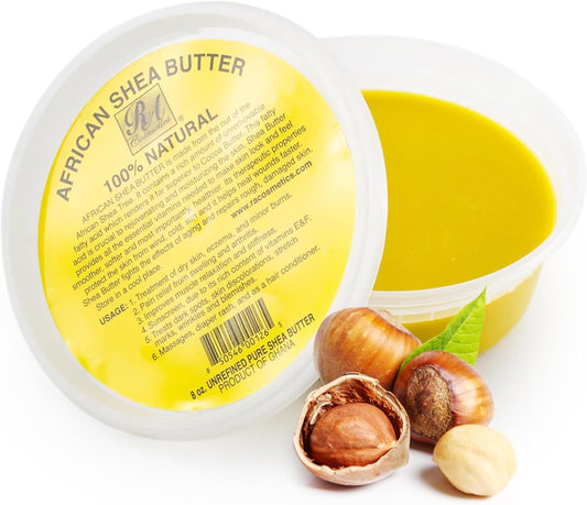 RA COSMETICS 100% Pure African Shea Butter (8oz)