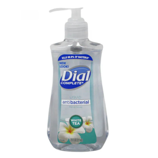 DIAL H/S 221ML ANTIBACT WHITE TEA/12