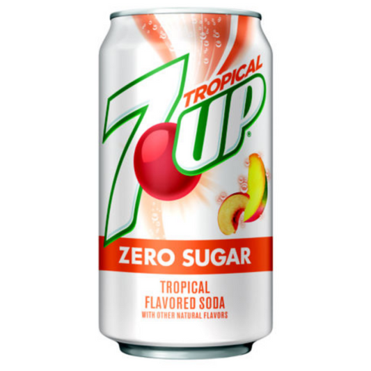 7UP Zero Sugar Tropical 12x355ml