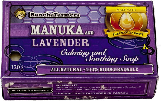 BunchaFarmers - Manuka Honey Hand & Body Soap - Lavender