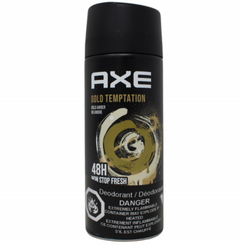 AXE SPRAY 150ML GOLD TEMPTATION/6