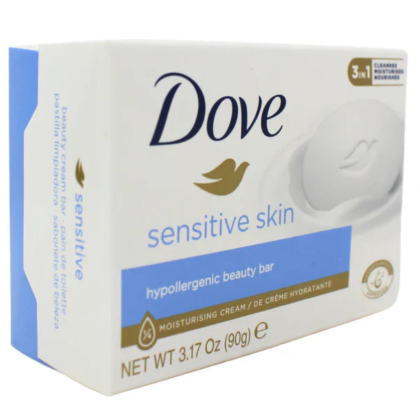 DOVE BAR SOAP 90G SENSITIVE HYPOLLERGENIC (B) /48