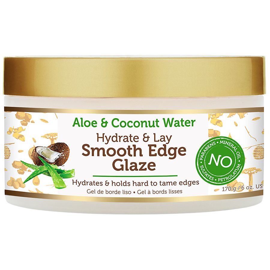 AFRICAN PRIDE Aloe & Coconut Water Smooth Edge Glaze (6oz)
