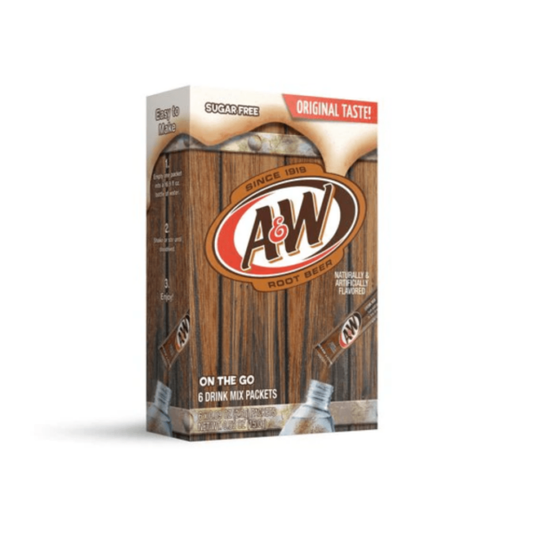 A&W Single To Go Sugar Free Root Beer 12