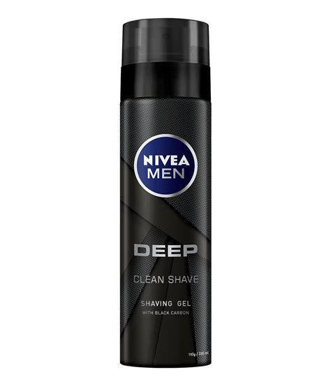 NIVEA MEN SHAVE GEL 200ML DEEP(B)/12