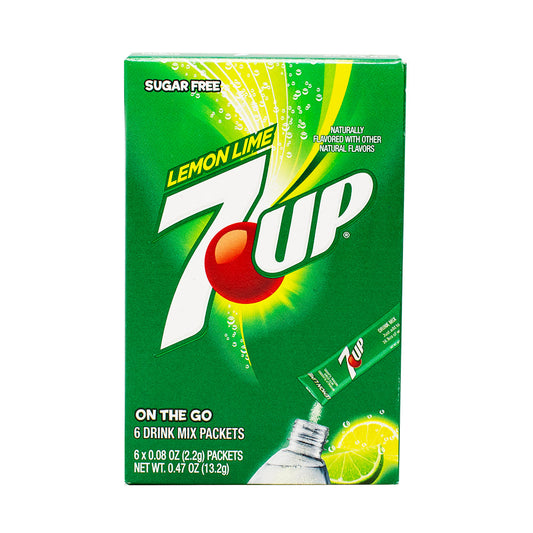7UP Single To Go Sugar Free Lemon Lime 12
