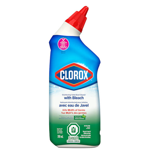 CLOROX TOILET 709ML CLEANING BLEACH GEL (B) /12