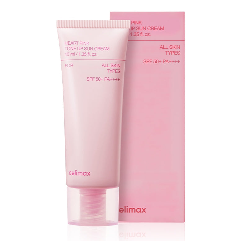 Celimax HEART PINK TONE UP SUN CREAM