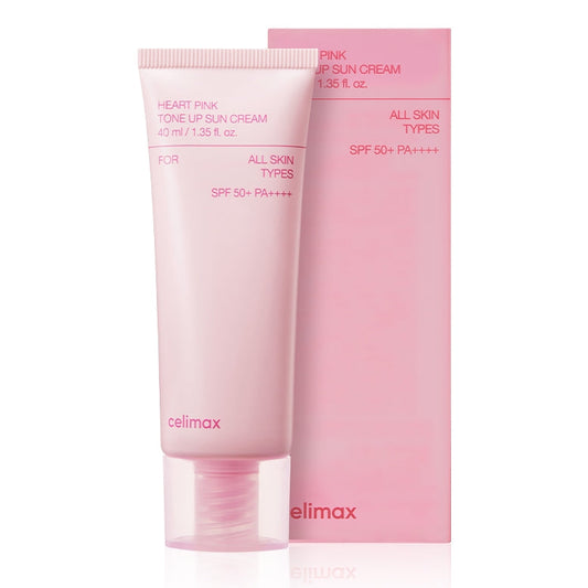Celimax HEART PINK TONE UP SUN CREAM